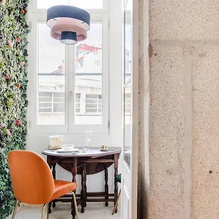 Get A Golden And Flower Flat * Porto