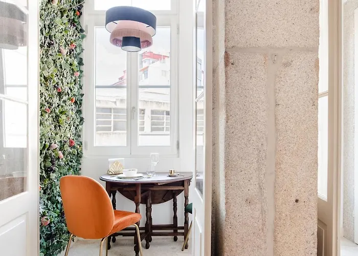 Get A Golden And Flower Flat * Porto